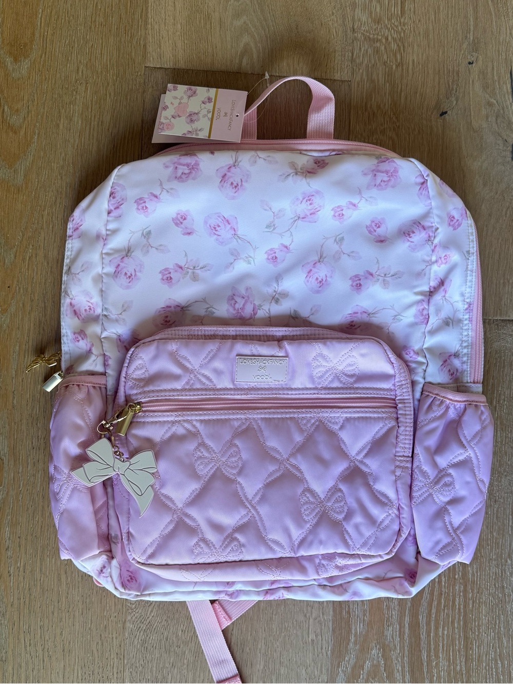 LoveShackFancy × Target - Yoobi Ribbon Rosa Backpack
Sterling - Picture 2 of 12